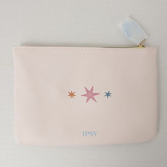 5/$20 NWOT Ipsy Glam Bag September 2024 Ethereal Landscape Pastel Faux Leather - Picture 2 of 6